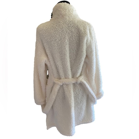 SHERPA Belted Cardigan Casual Women’s Size L/XL Color Ivory ECU Belted, Po… - Picture 5 of 13